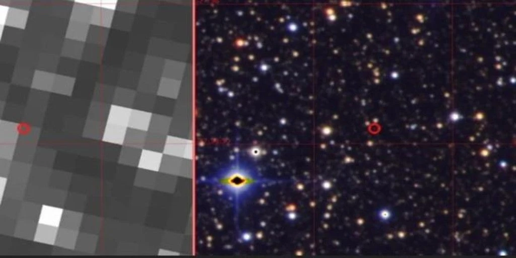 Hallan un planeta como Júpiter a 17.000 años luz de la Tierra