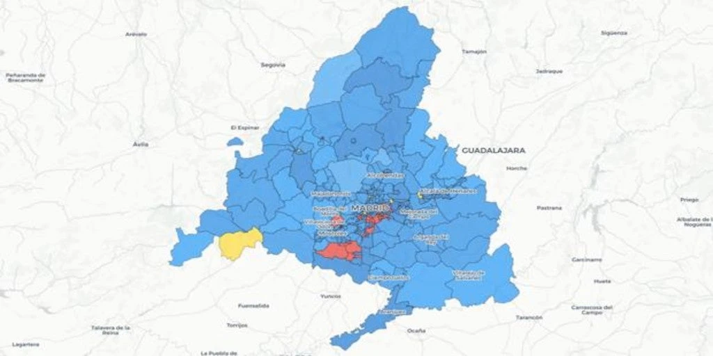 Lavapiés y otras siete zonas con alta incidencia que evitan el confinamiento en Madrid