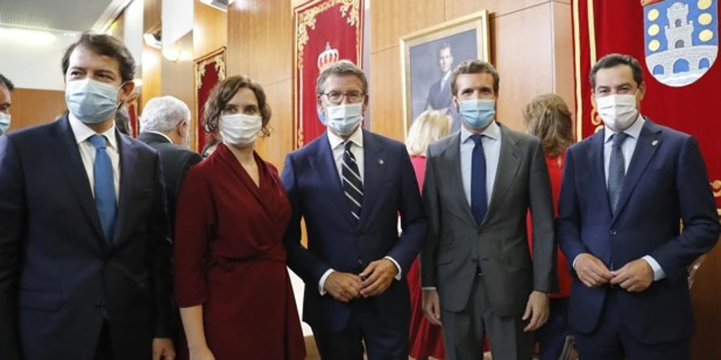Los barones del PP cierran filas con Casado y cargan contra los indultos de Sánchez