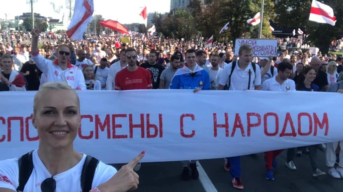 У Білорусі затримали відому баскетболістку: висловлювалася проти насильства влади