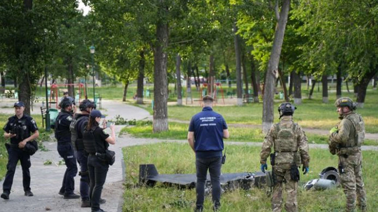 Нічна атака на Харків: у парку впав 