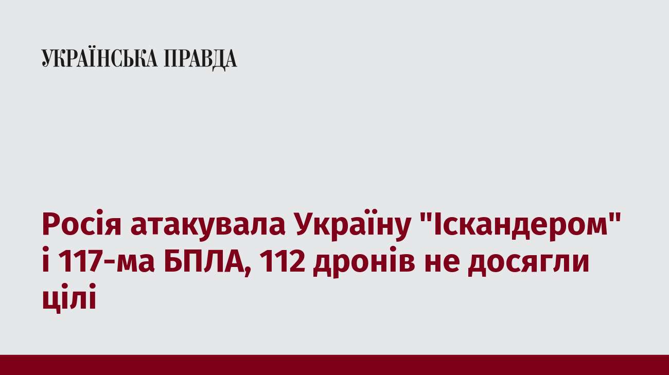 Росія атакувала Україну 