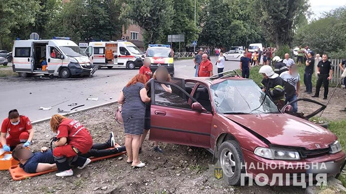 У Кам’янці-Подільському авто влетіло в 