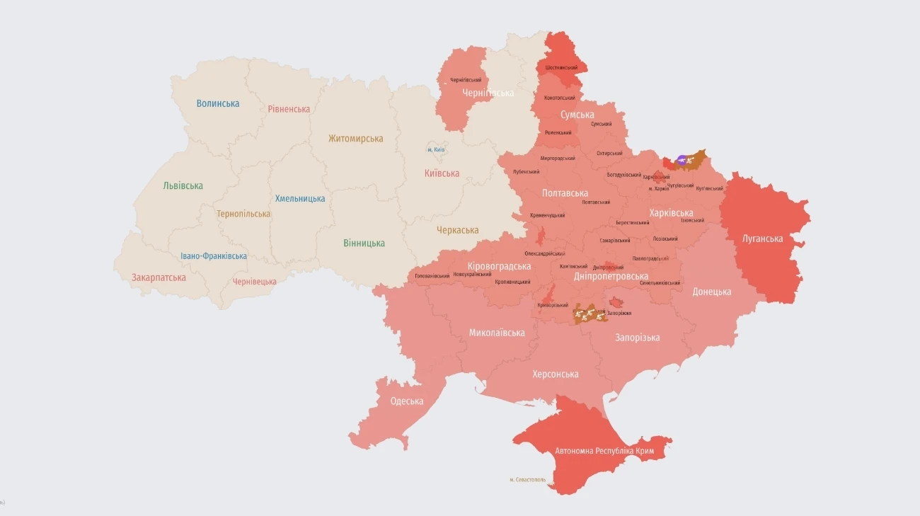 Повітряні сили попередили про загрозу застосування балістики з Криму