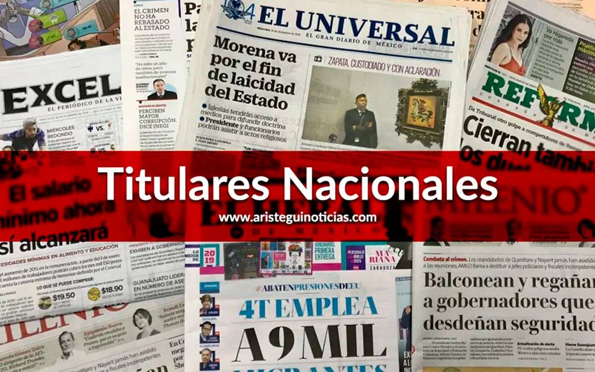 AMLO no descarta incursión estadunidense; Hereda ‘Mayito Flaco’ el Cártel de Sinaloa y más | Titulares nacionales 30/07/2024