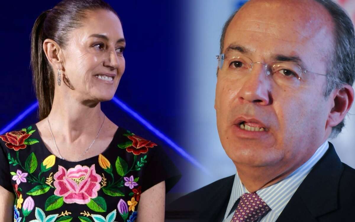 Felipe Calderón manda mensaje en redes a Claudia Sheinbaum