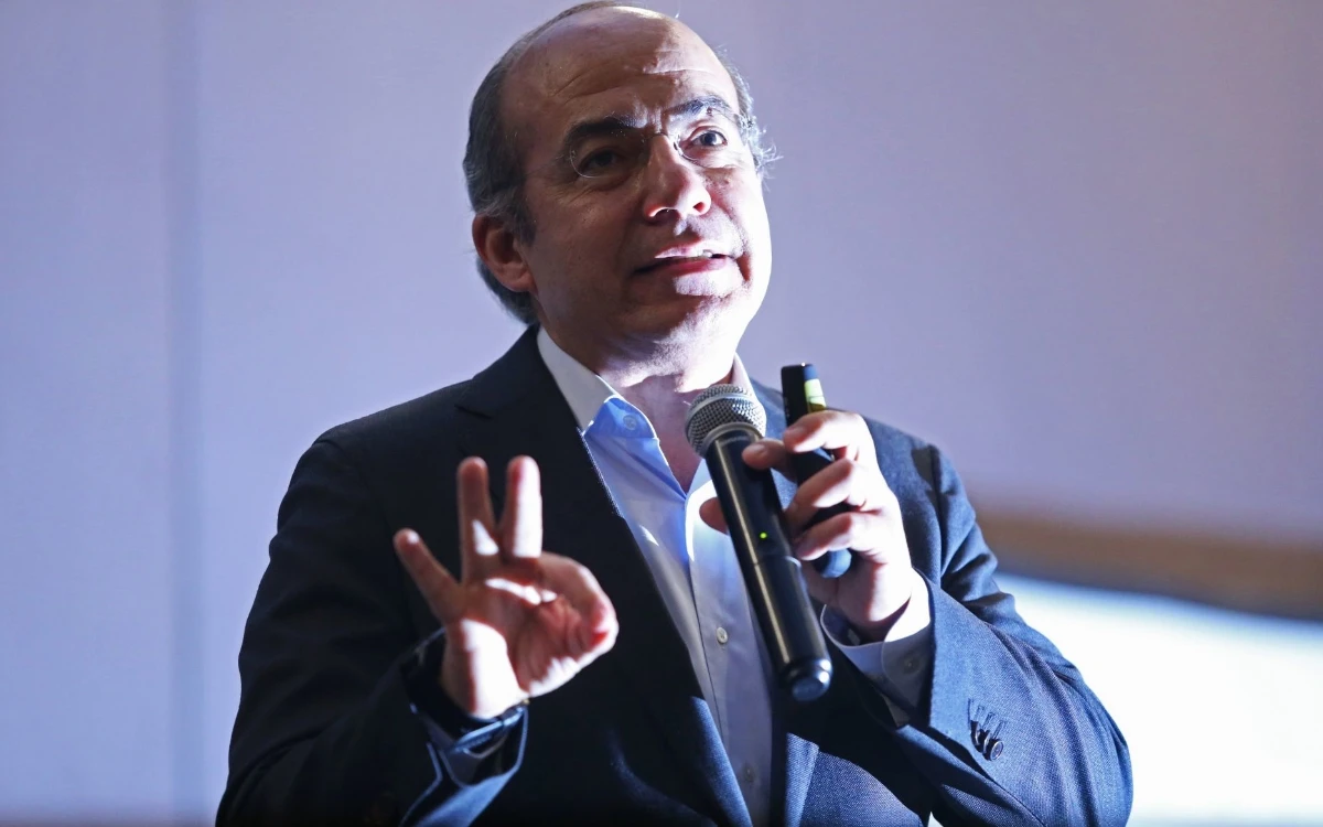 Felipe Calderón y Hugo López-Gatell | Por Alberto Islas