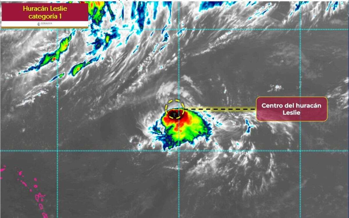 Huracán Leslie: ¿Un riesgo para México?