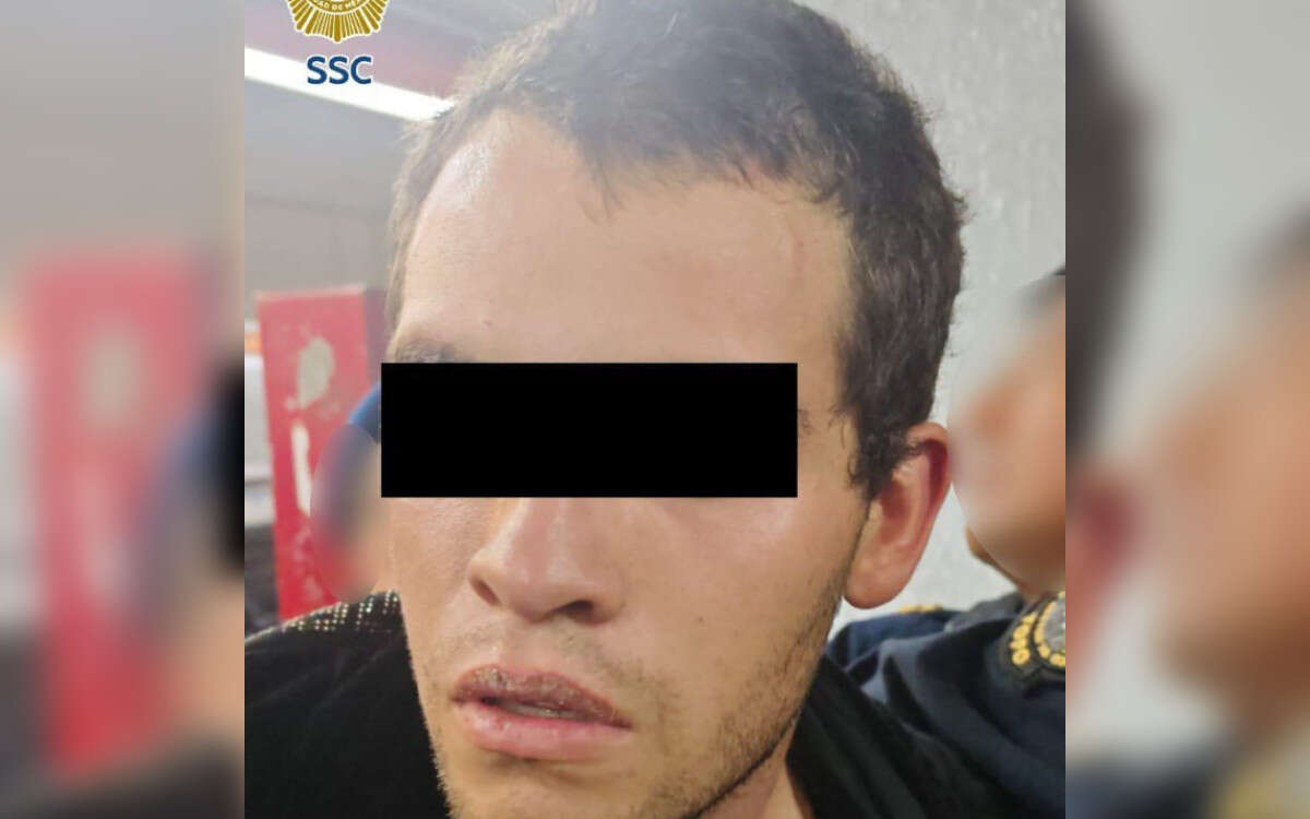 Agresor del Metro estaba intoxicado, fue enviado a psiquiátrico: Policía CDMX