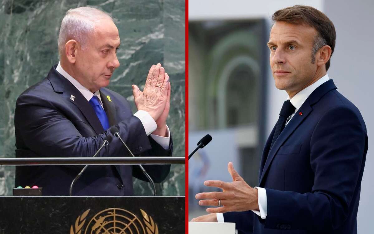 ‘Ganaremos con o sin tu apoyo’: Netanyahu a Macron; francés tacha de ‘excesivas’ las declaraciones