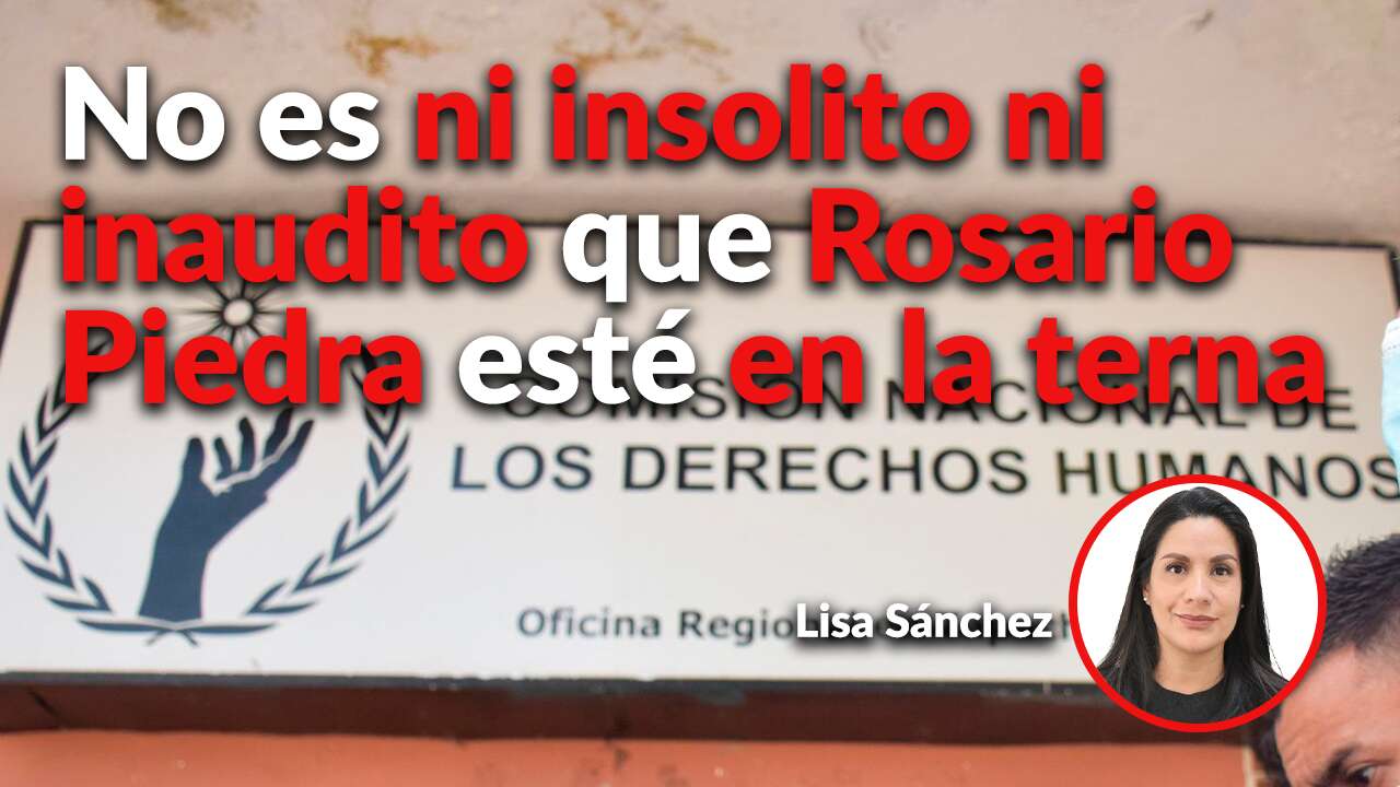 Víctimas de violaciones a DDHH son quienes sufrirían una segunda gestión de Rosario Piedra: Sánchez