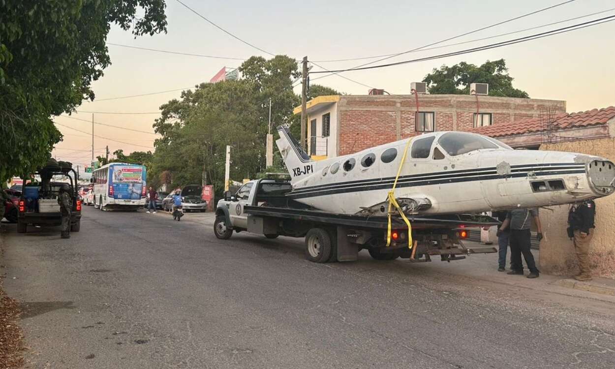 Liberan a hombre de Monterrey secuestrado en Culiacán y aseguran restos de un avión