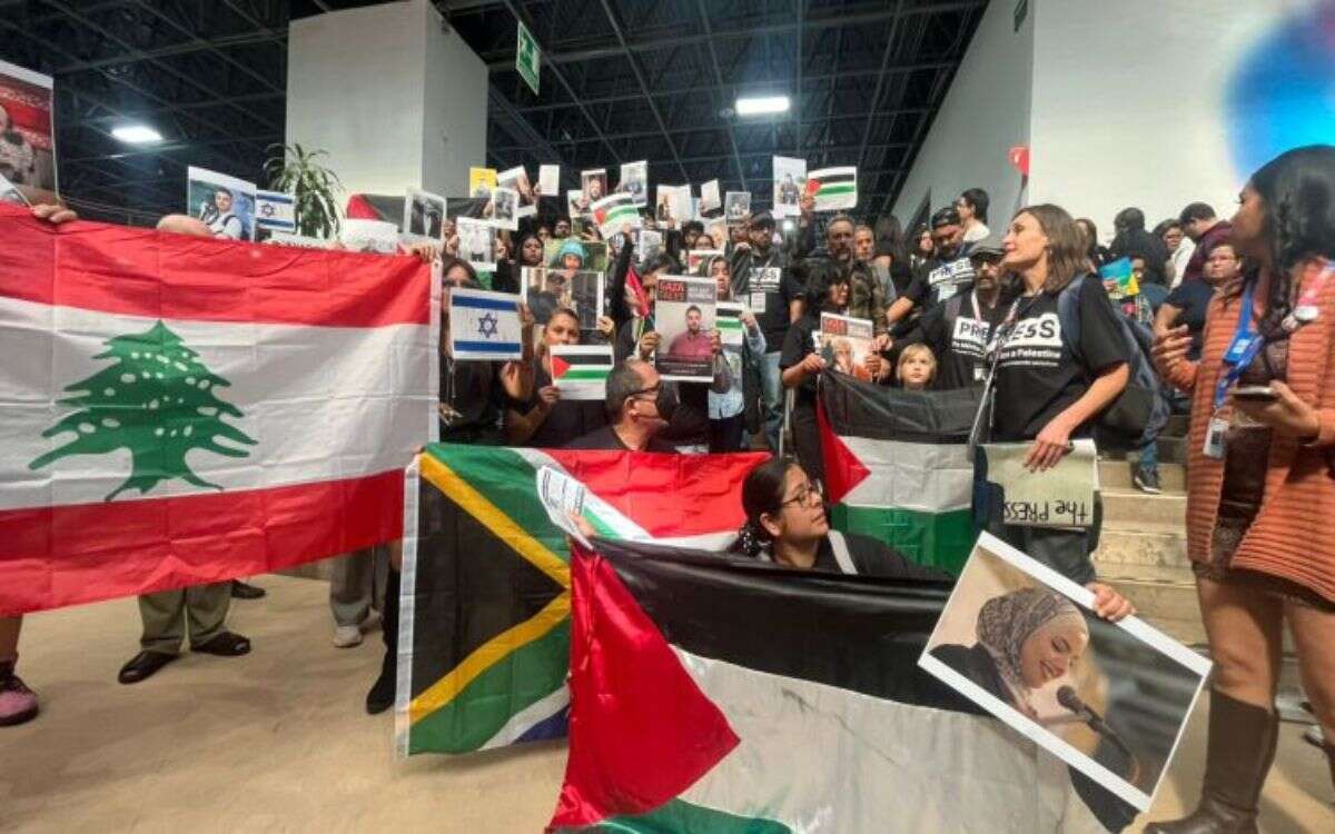 FIL Guadalajara | Periodistas de México exigen justicia por sus colegas asesinados en Gaza