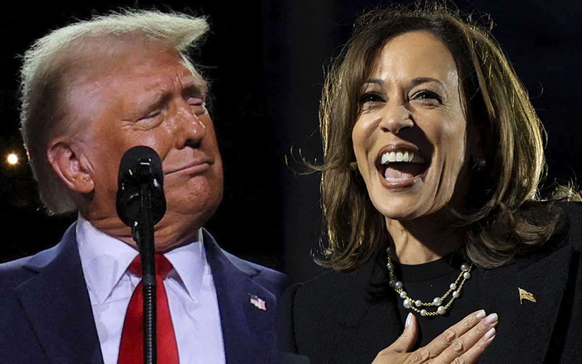 Harris y Trump cierran campañas; así llegan a la jornada electoral