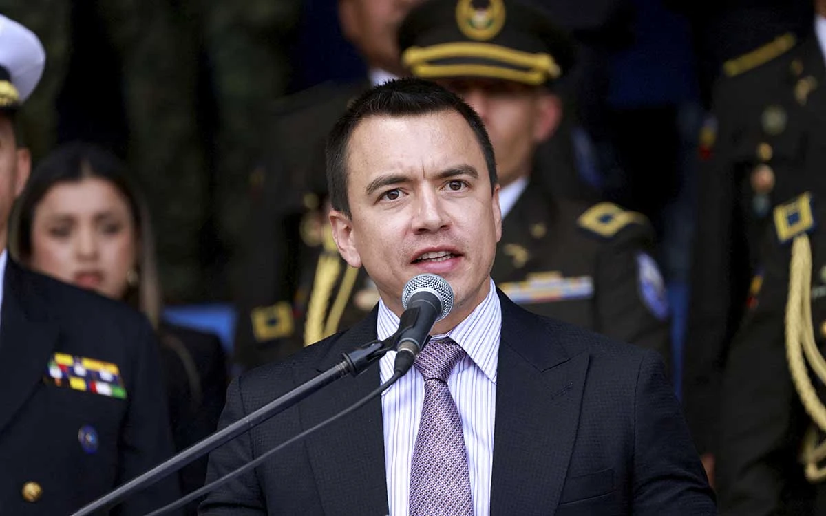 Ecuador en ‘alerta máxima’ por seguridad de Noboa; advierten envío de sicarios desde México