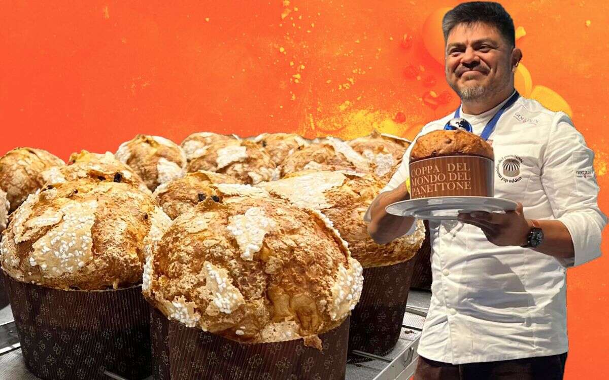 Mexicano es reconocido por hacer el mejor panettone del mundo