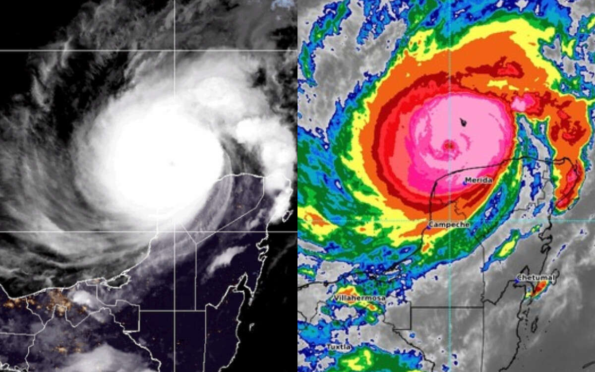 Milton pega en Yucatán con vientos de hasta 270 kilómetros por hora