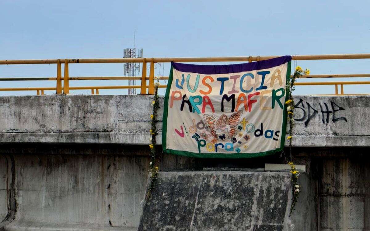 Morelos | Exigen justicia por Mafer Rejón en el Puente Sin Fin