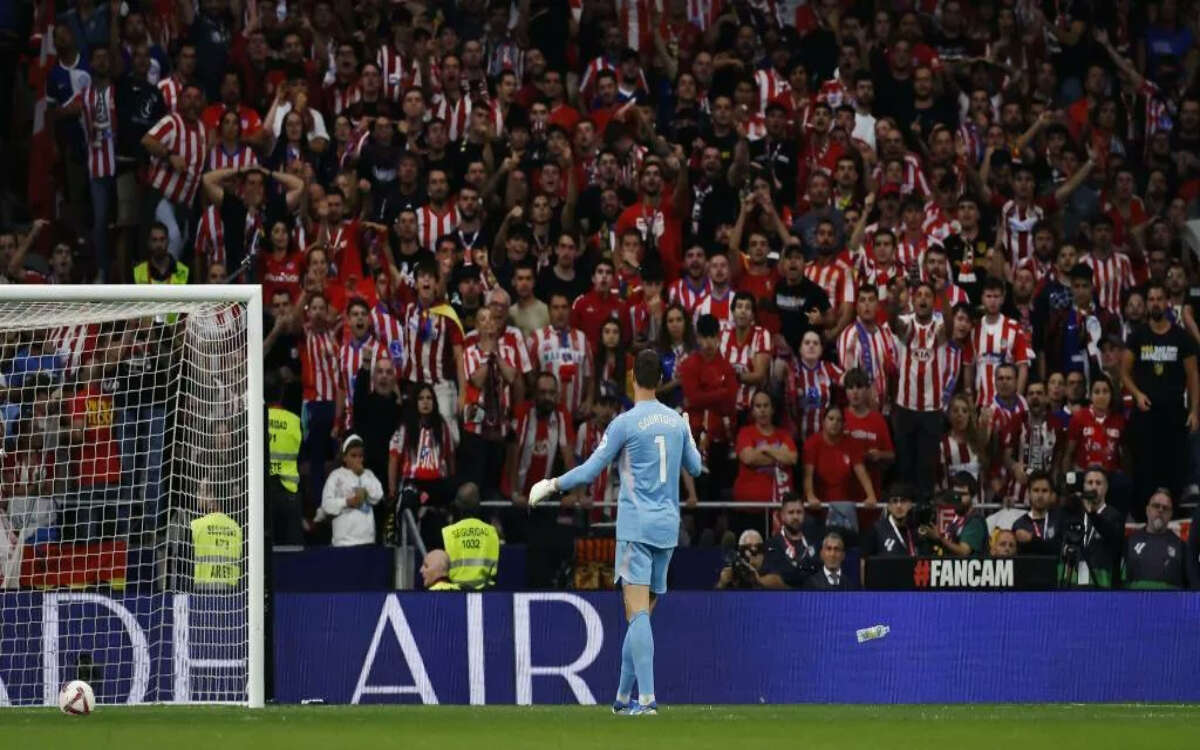 Ordenan cierre parcial para el Estadio Cívitas Metropolitano, tras incidentes en el Derbi | Video