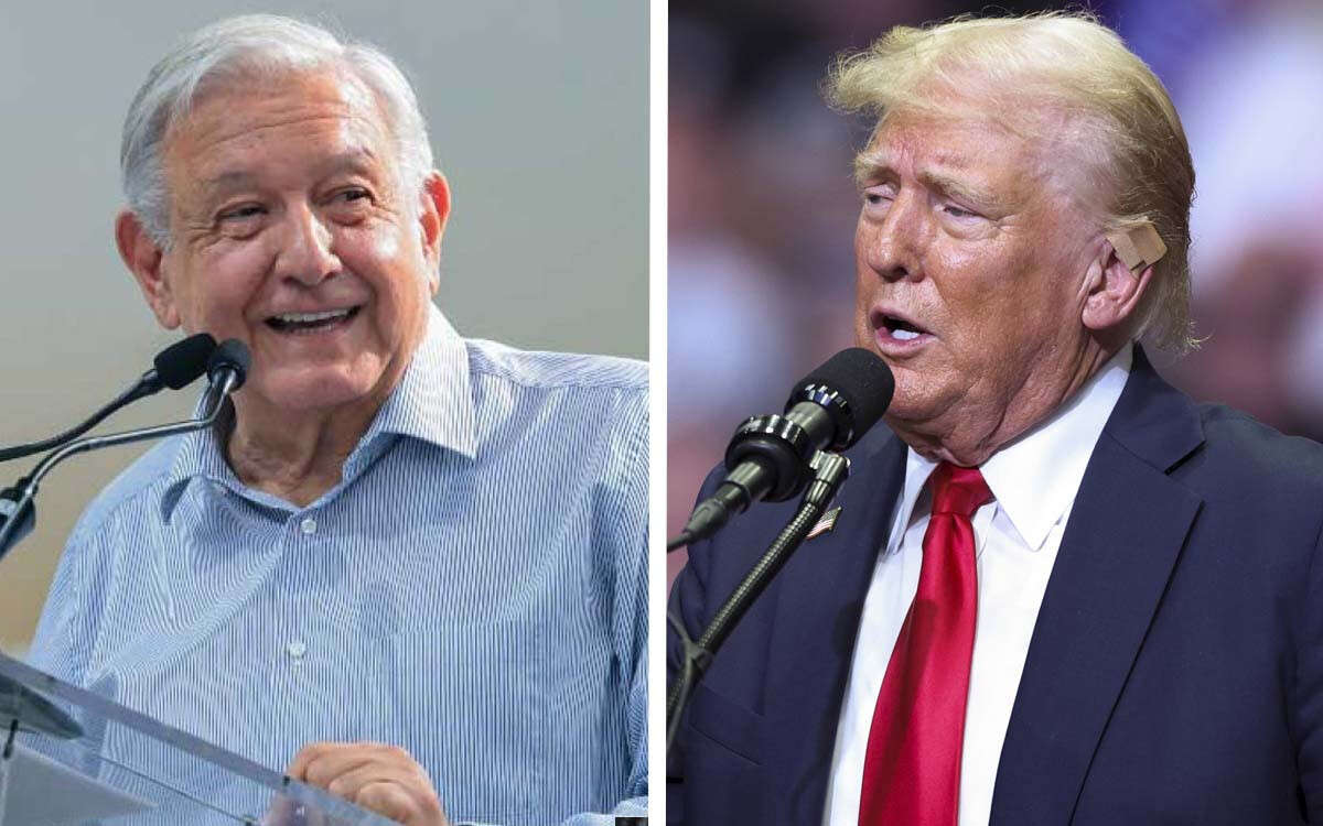 AMLO califica a Trump como un hombre ‘fuerte, de carácter, pero también visionario’