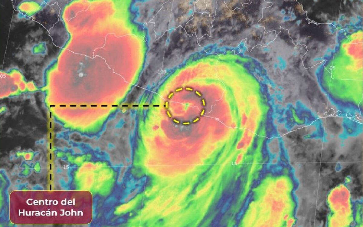 Registran sismo 4.3 en Oaxaca, justo a la llegada del huracán John