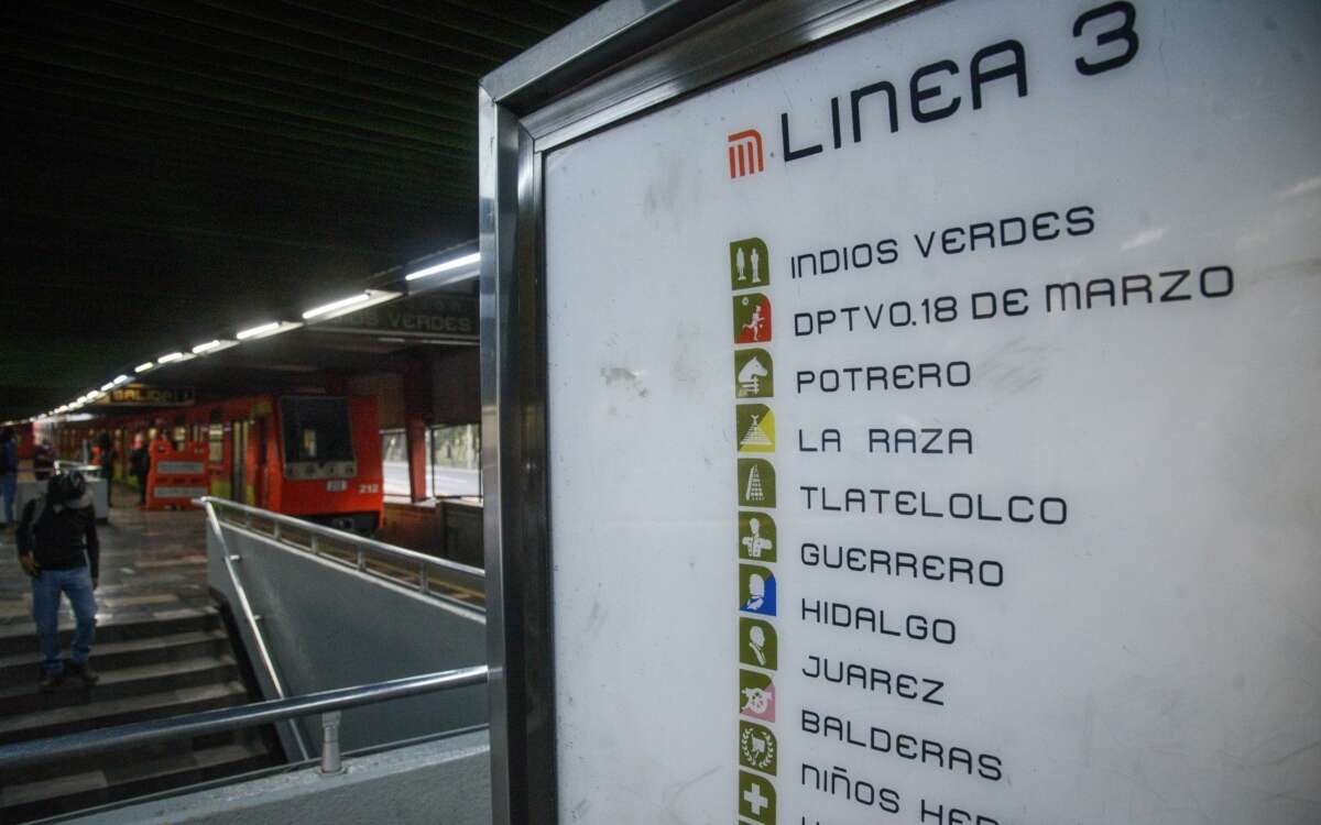 Línea 3 del Metro no suspenderá servicio ‘de inmediato’: Clara Brugada