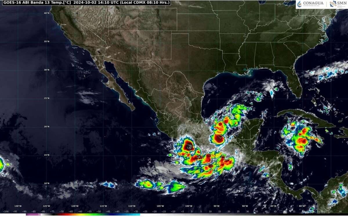 Depresión tropical Once-E evolucionará a tormenta tropical Kristy; ¿Cuándo toca tierra?