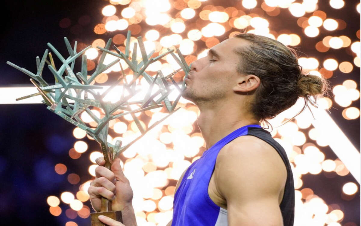 Logra Alexander Zverev en París su séptima corona Master 1000 | Video