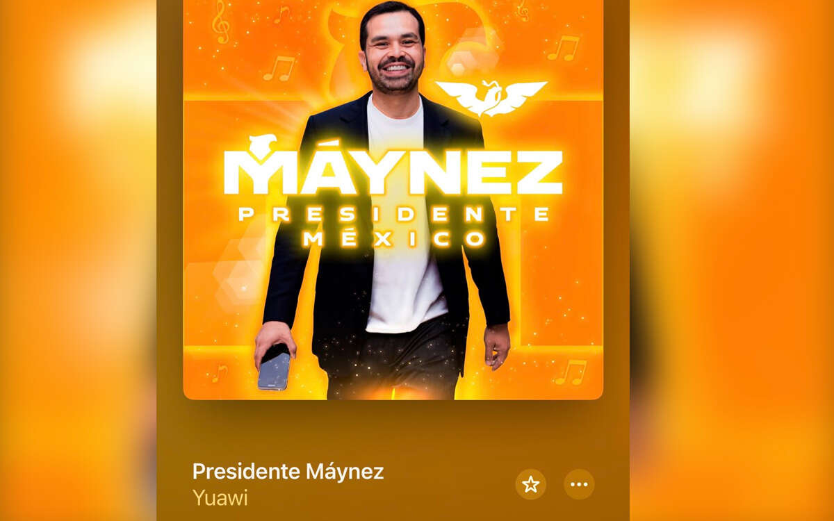 Yawi lo hizo de nuevo: canción ‘Presidente Máynez’ logra lugar 2 del top viral de Spotify