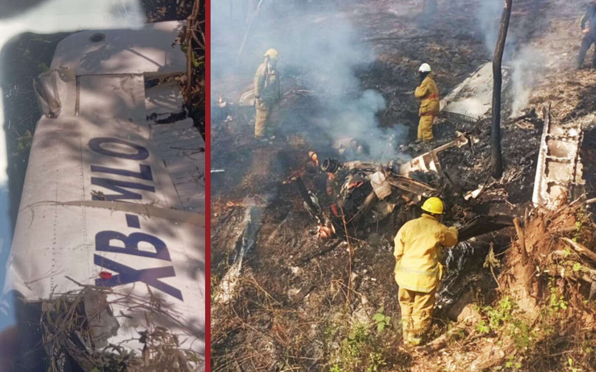 Avioneta se desploma en Jalisco: 7 muertos