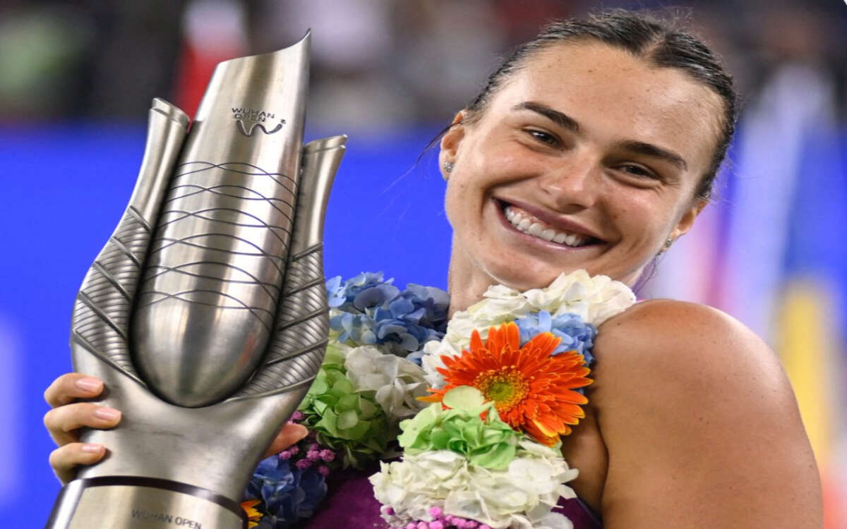 Aryna Sabalenka conquista el título en Wuhan, China | Video