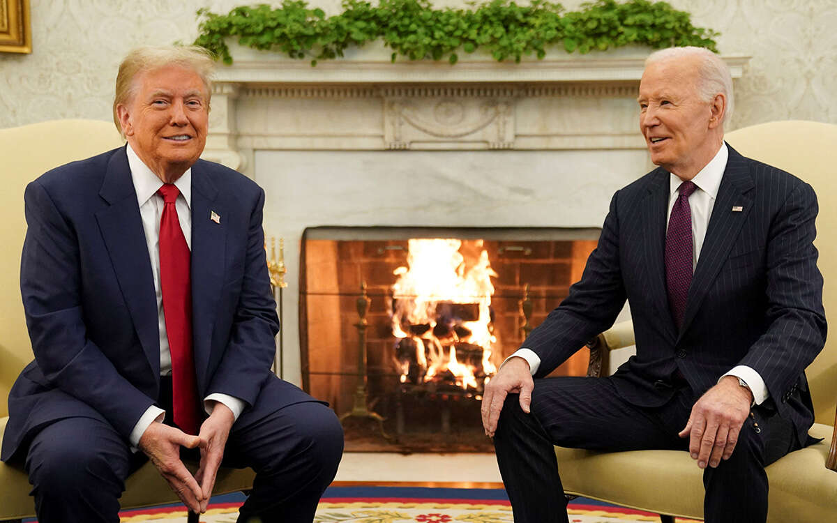 Inicia transición en EU; Biden y Trump se reúnen en la Casa Blanca