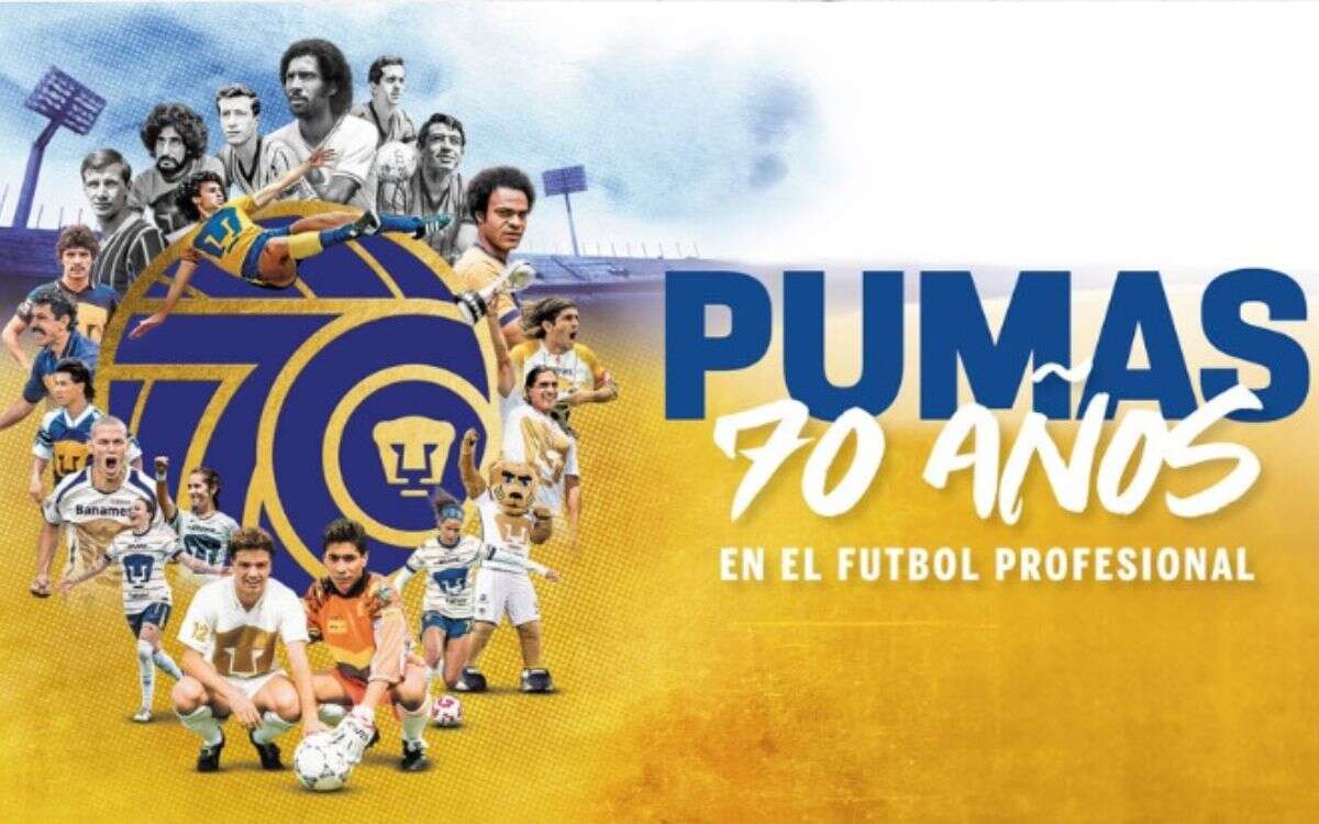 ¡Historia y Pasión! Pumas celebra 70 años en el futbol mexicano | Video