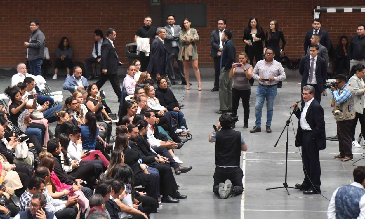 Sesión para discutir reforma judicial inicia a las 16 hrs.