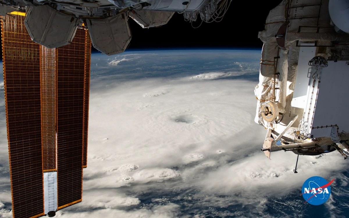 Así se ve el huracán Beryl desde la Estación Espacial Internacional | Fotos