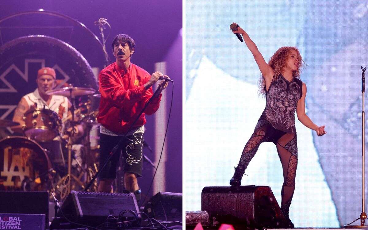 Los repertorios de Shakira y Red Hot Chili Peppers pasarán a manos de Blackstone