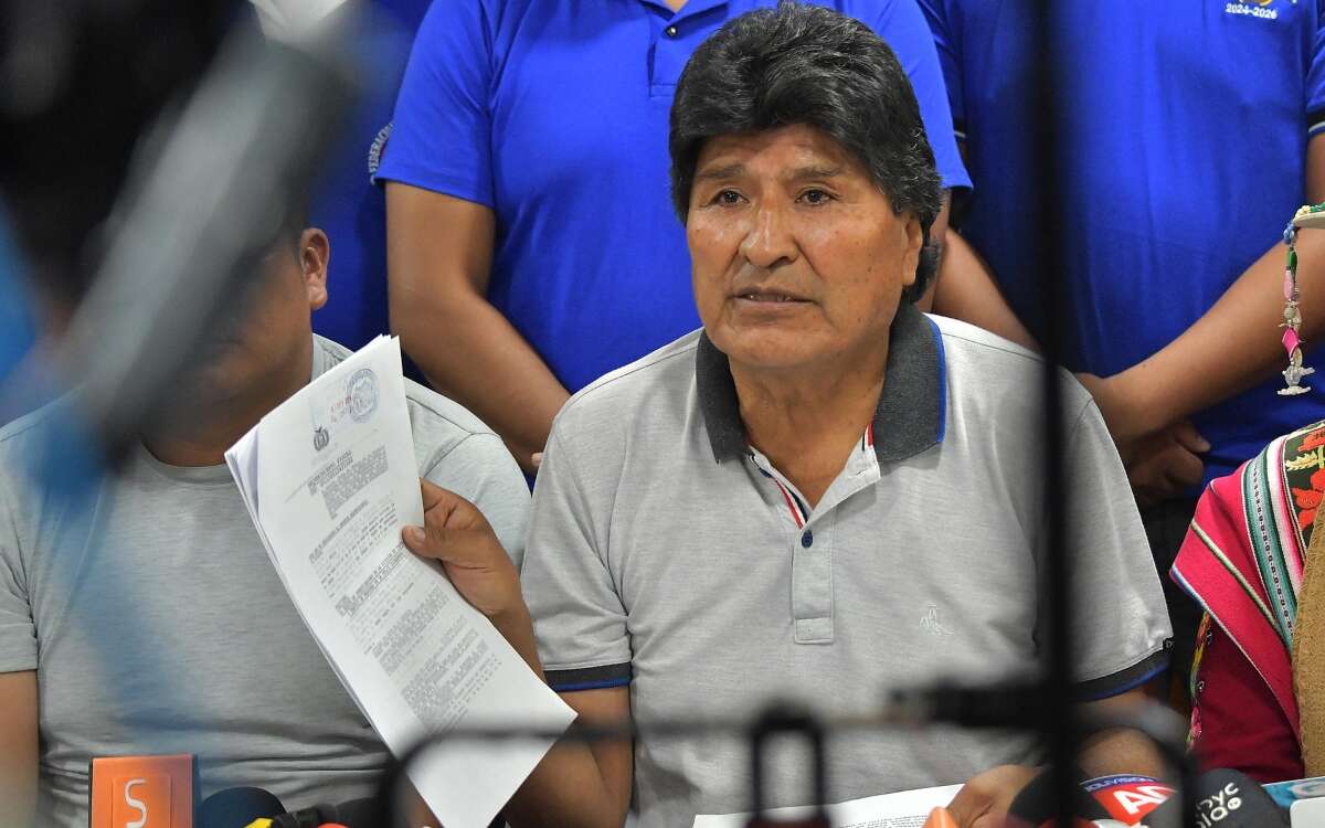 Evo Morales esquiva con excusa legal cita con Fiscalía por caso de trata de personas