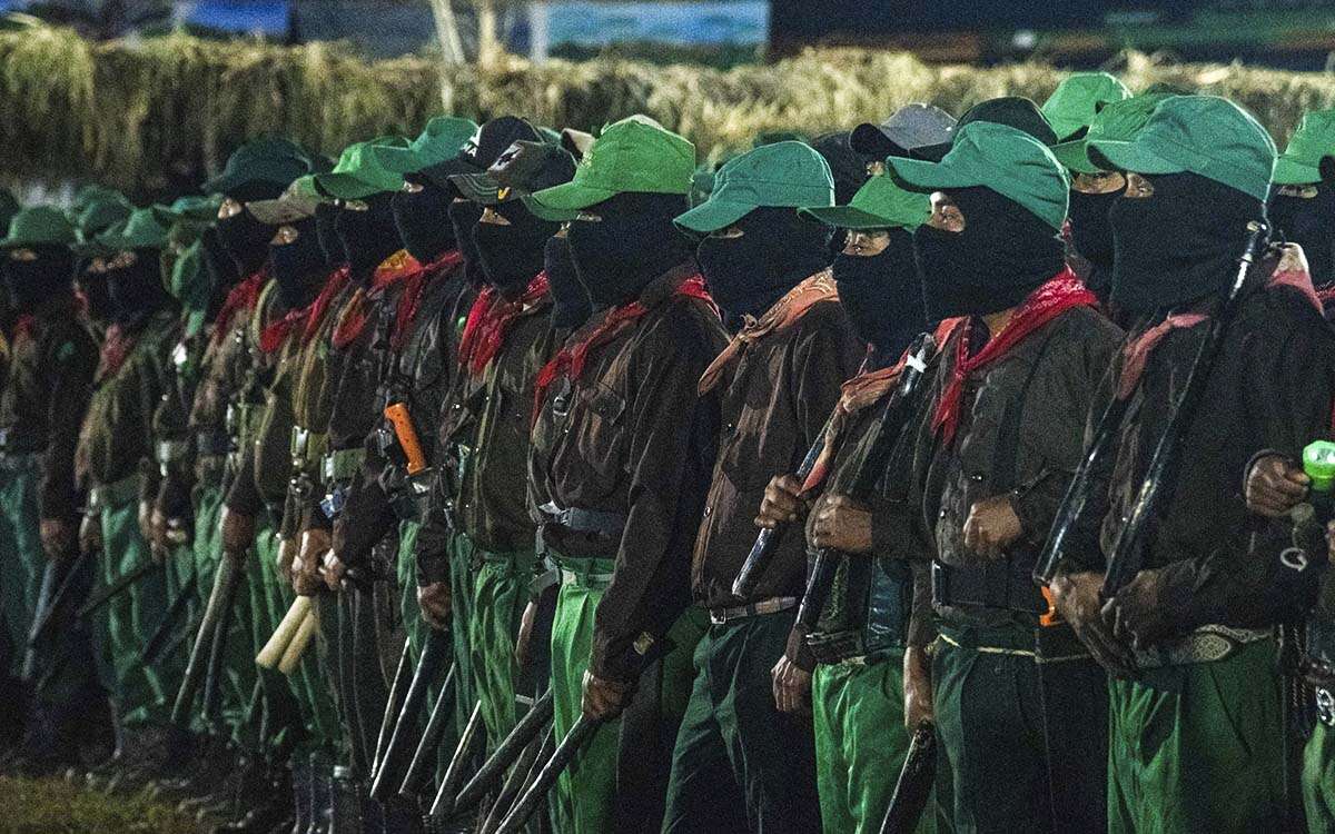 EZLN denuncia amenazas de pobladores a zapatistas, por presión del crimen organizado