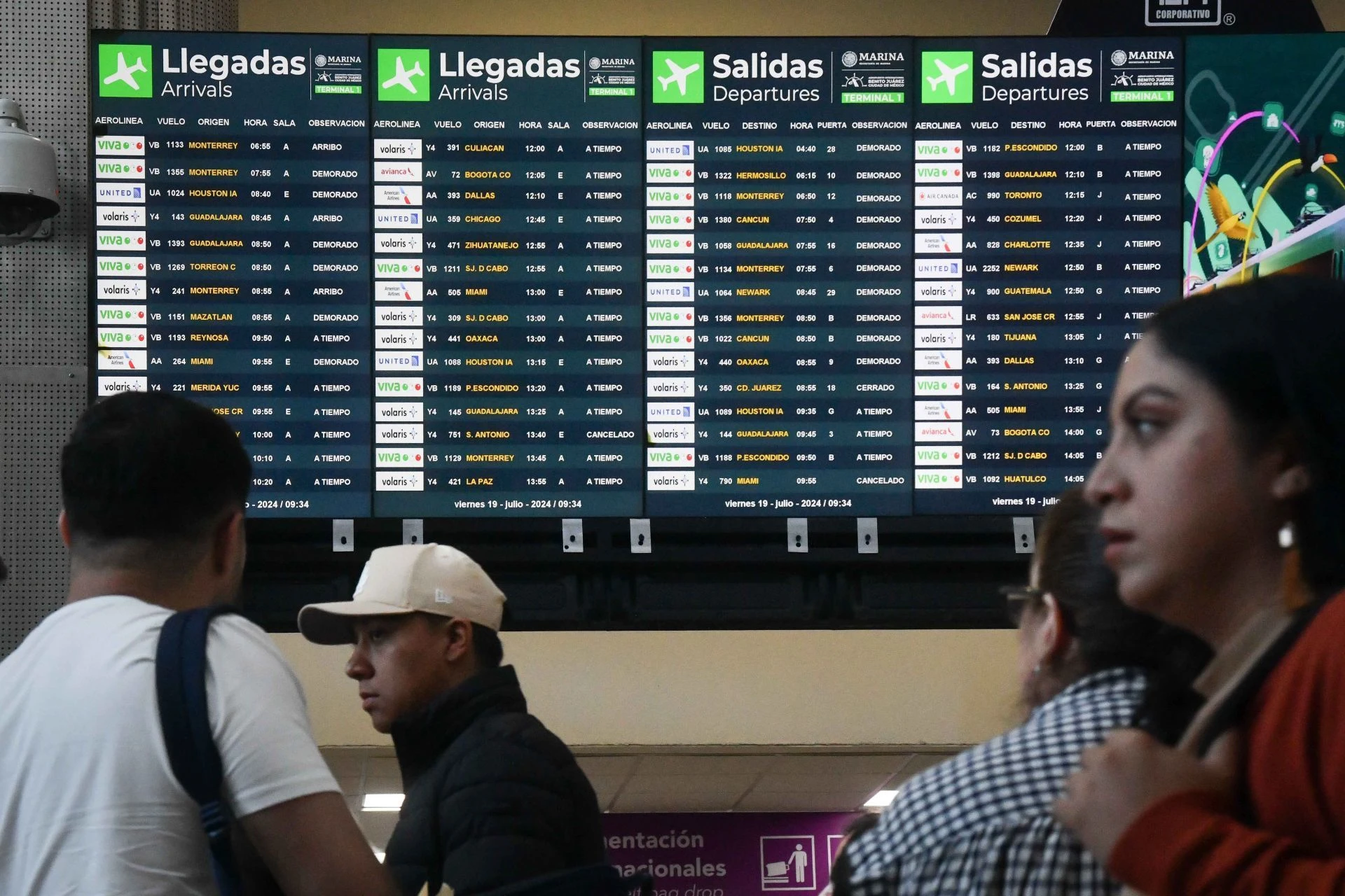 Canaero pide diálogo entre México y EU por restricciones a aerolíneas