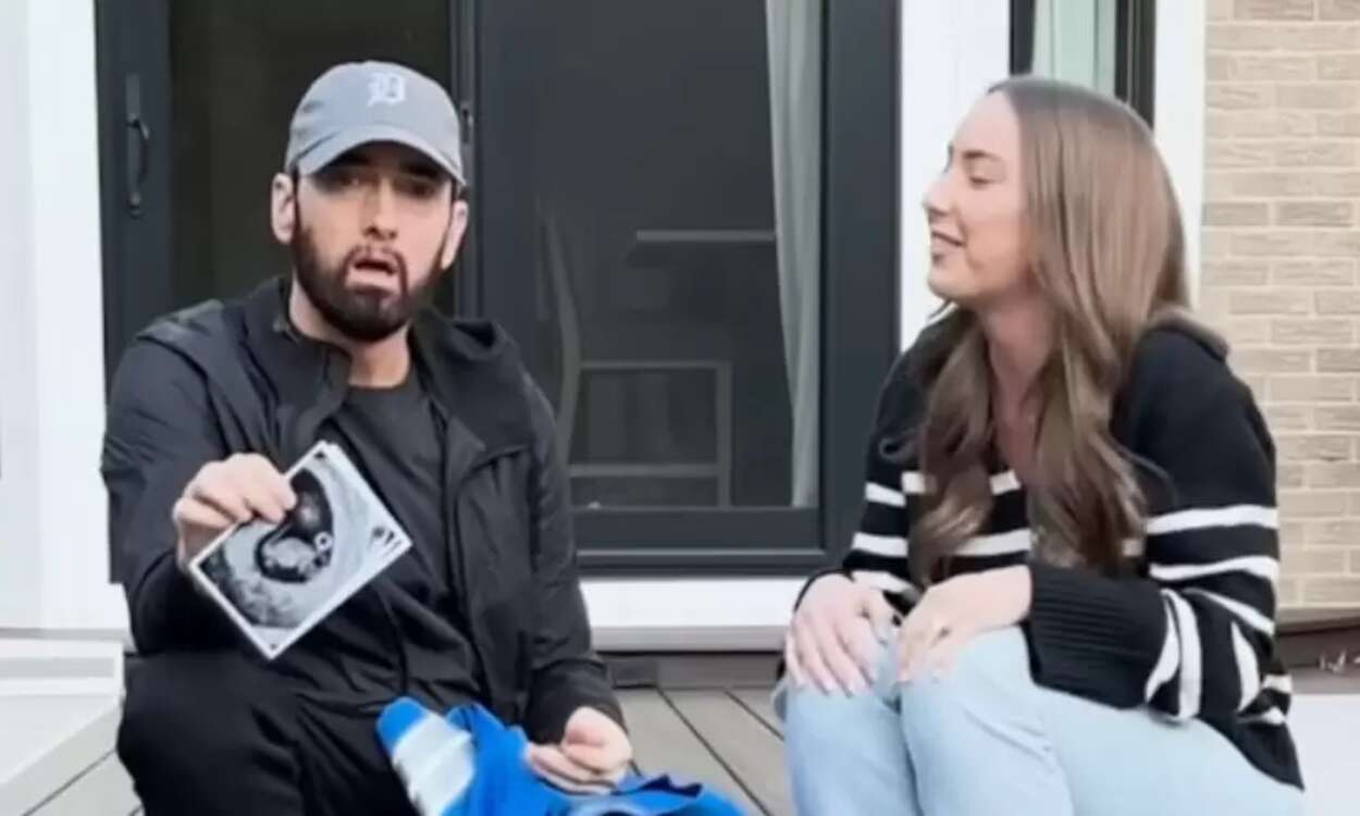 Video | Así se enteró Eminem que será abuelo