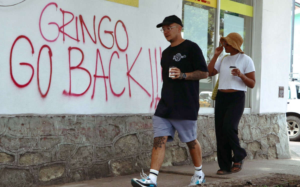 Gringo no es amigo: protesta contra la gentrificación en Oaxaca