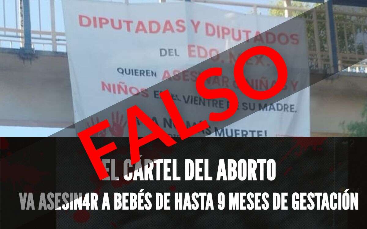 Es falso que Congresos legalicen el ‘asesinato de bebés hasta los 9 meses’