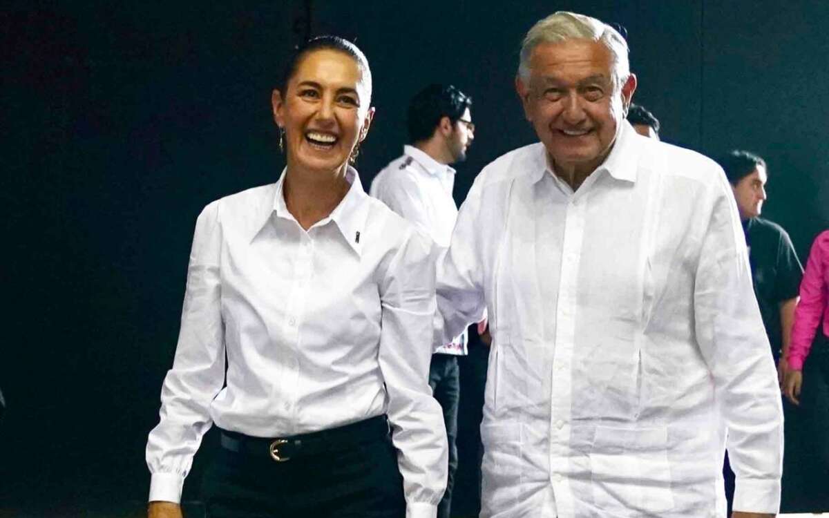 López Obrador despide gira en Nayarit sin mensaje de Sheinbaum