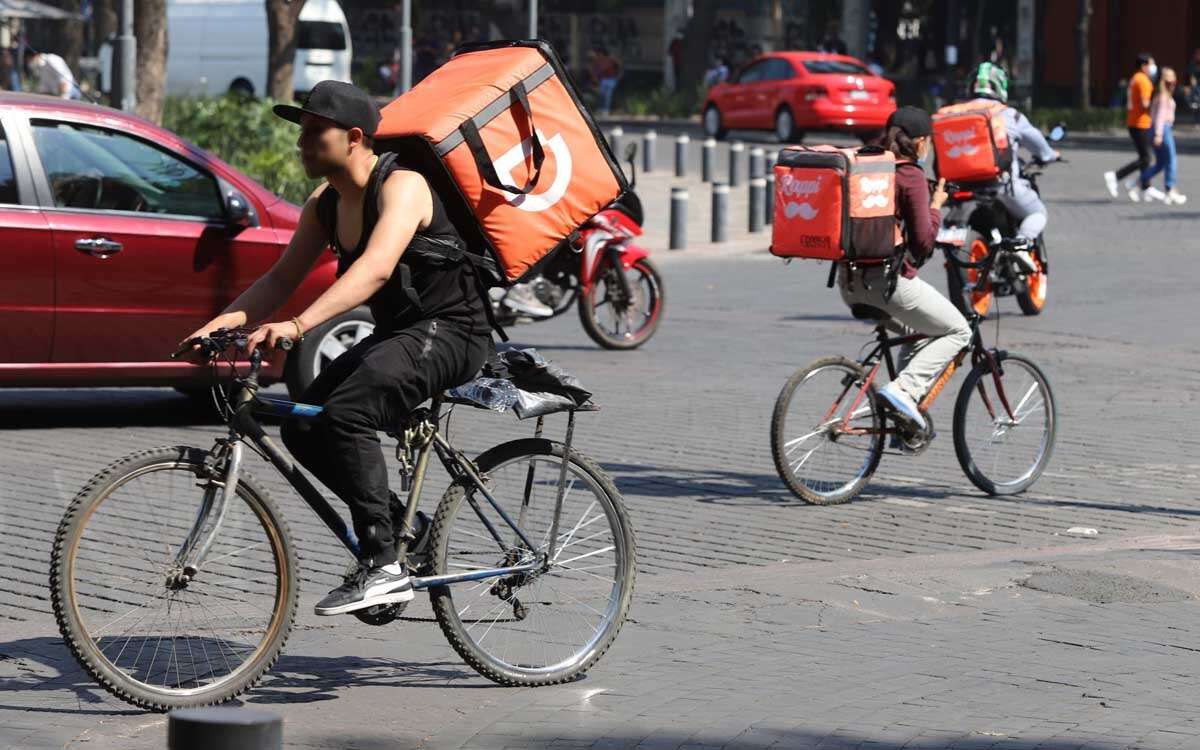 Repartidores de aplicaciones van a favor de reforma, pero buscan incluir su tiempo de espera: UNTA