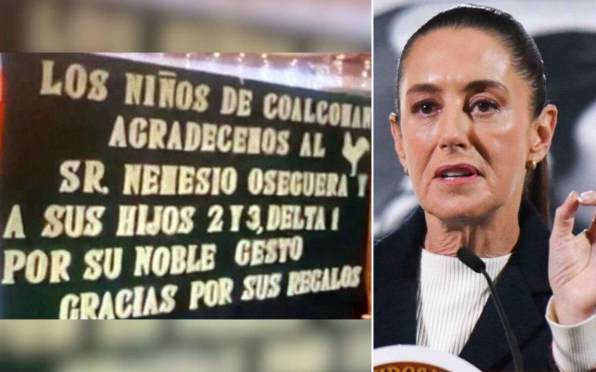 Así respondió Sheinbaum al caso de la alcaldesa que agradeció a ‘El Mencho’