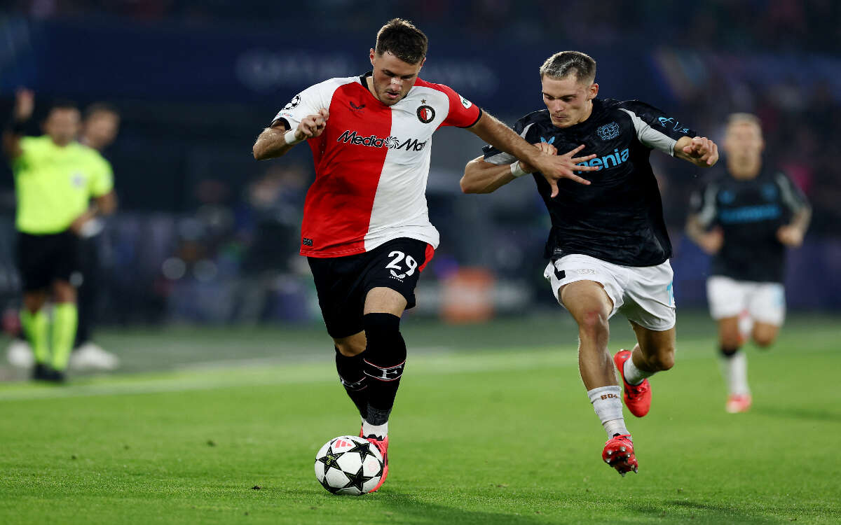 Champions League: Golea Aspirinas al Feyenoord con Santiago Giménez