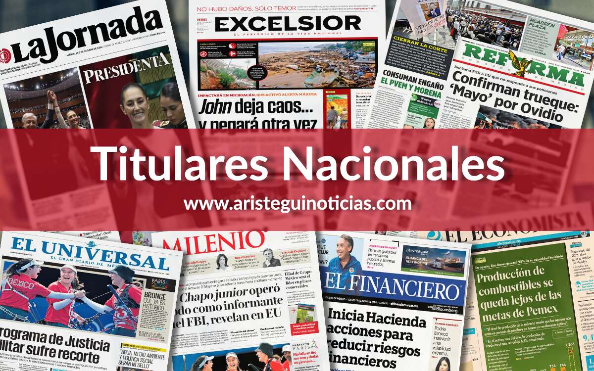 Espino propone crear comisión para dialogar con narcos; Se rebelan Jueces contra Judicatura y más | Titulares nacionales 11/10/2024