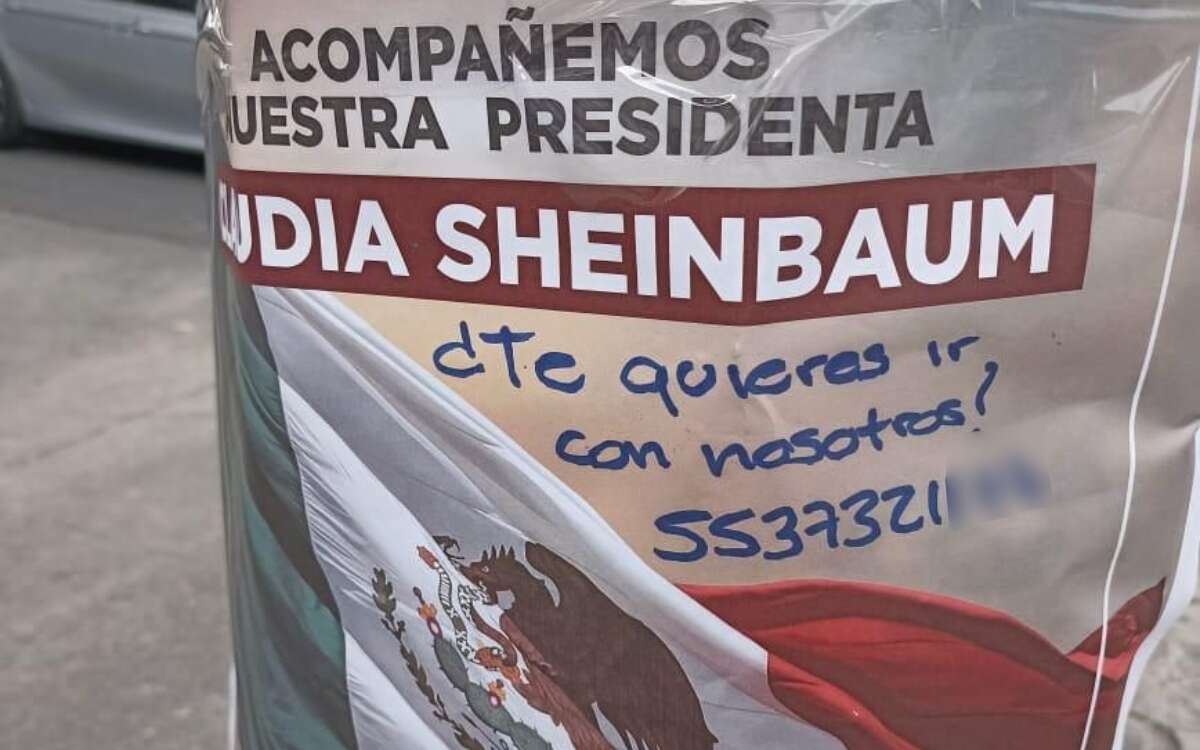 ‘¿Te quieres ir con nosotros?’ Invitan a ciudadanos para acudir a evento de Sheinbaum