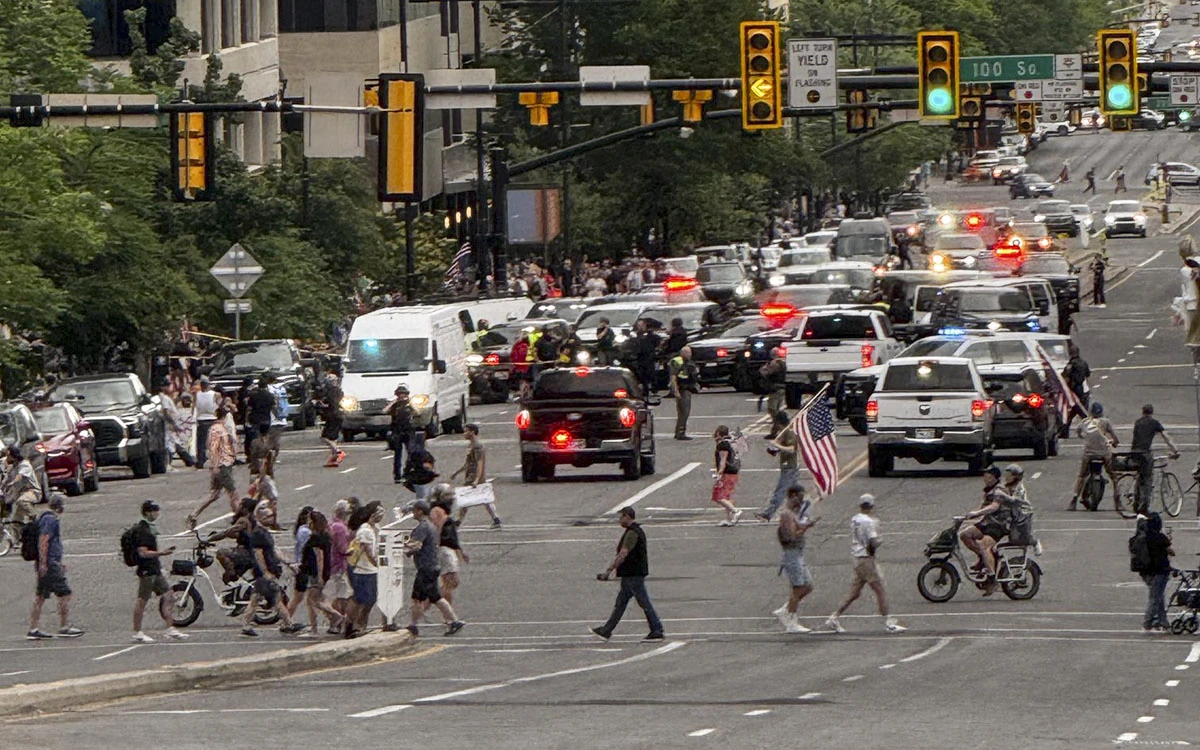 Tiroteo en marcha ‘No Kings’ contra Trump deja un herido grave en Salt Lake City