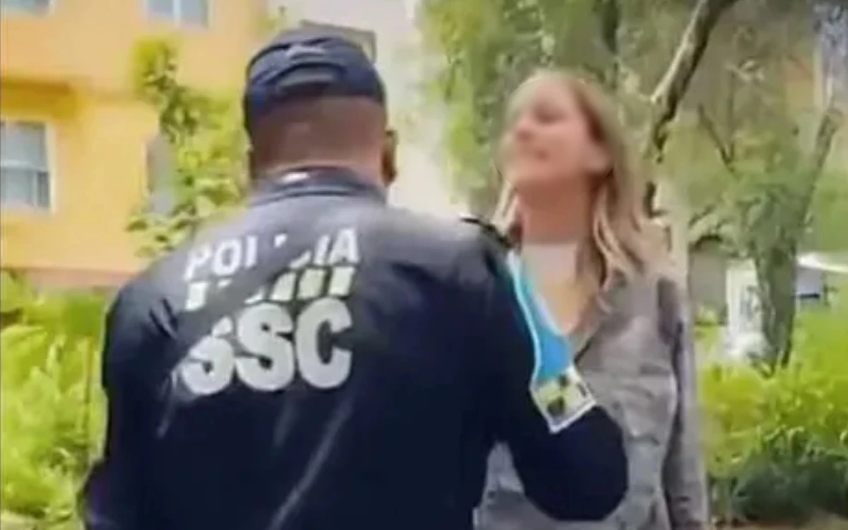 Mujer que insultó a policía de CDMX pide disculpas
